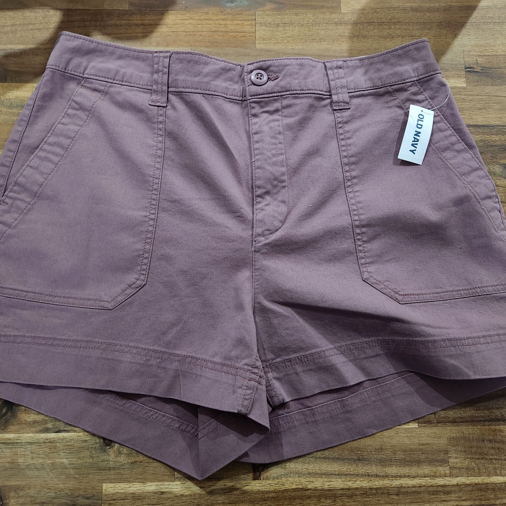 Old Navy Women's High Waist Mauve Shorts